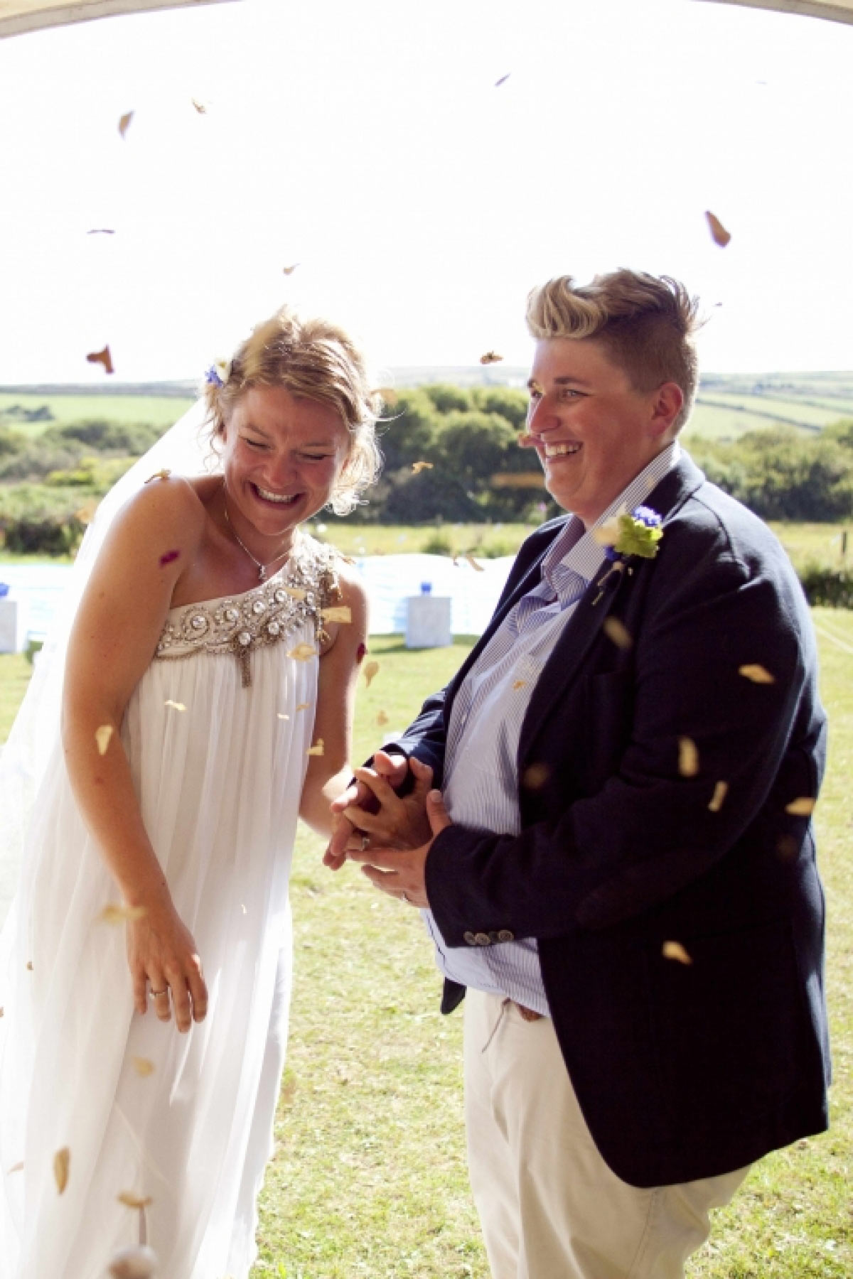 Real Wedding in St Ives, Cornwall