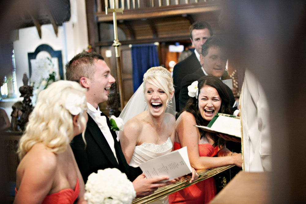 Real Wedding at Wembury Church, Devon