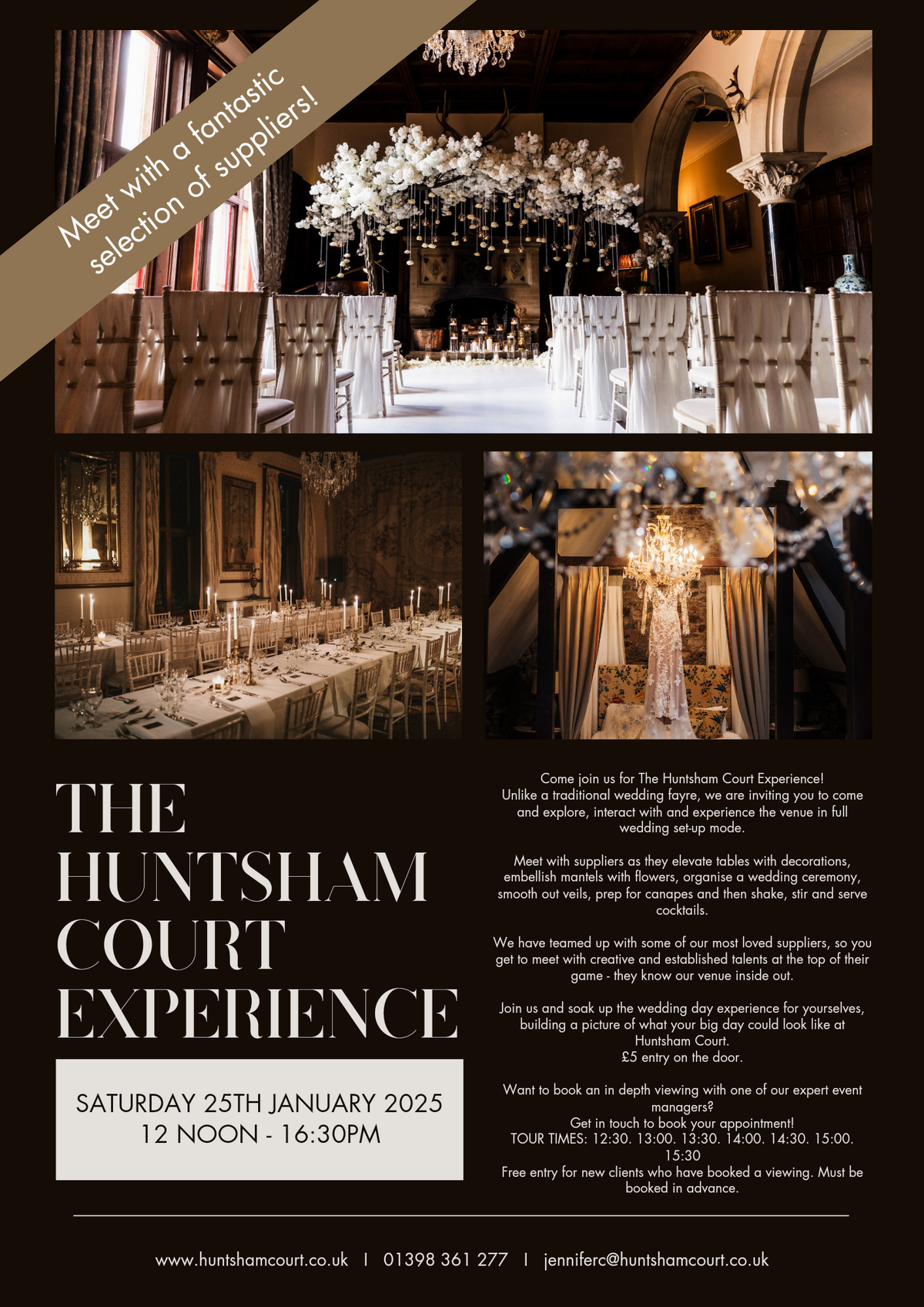 The Huntsham Court Experience