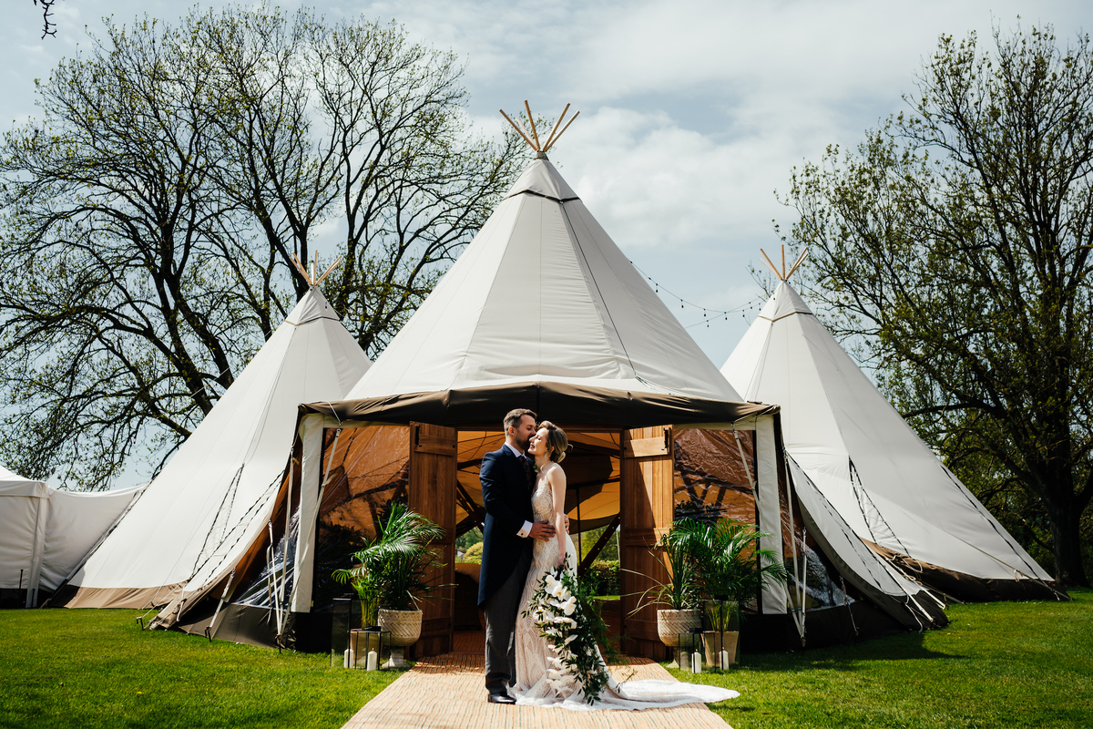 Styling inspiration for a marquee wedding