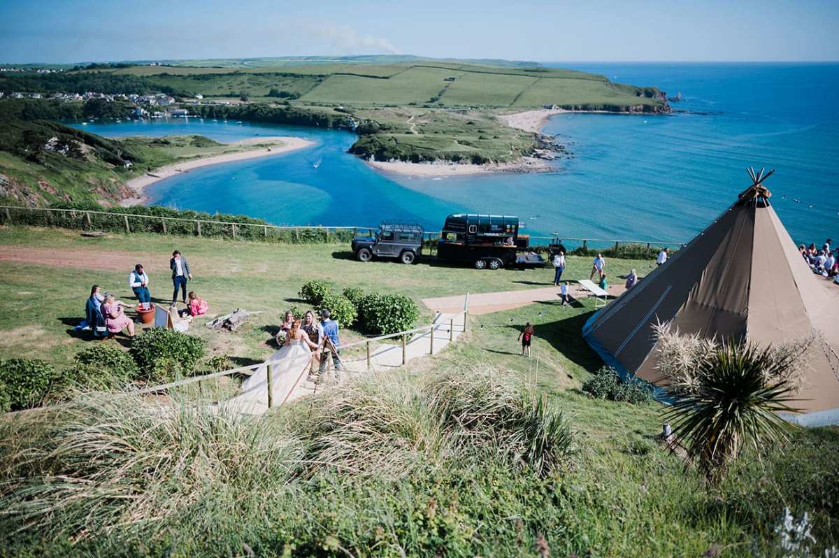 Dreamy coastal celebrations at Bigbury Bay Weddings 