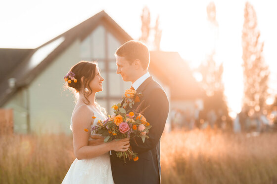 Wedding at Harefield Barn, Devon