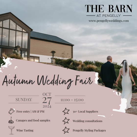 Autumn Wedding Fair at The Barn at Pengelly