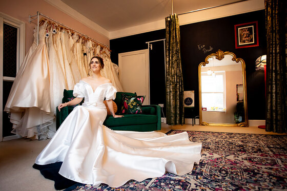 Luxe gowns at Bridal Reloved