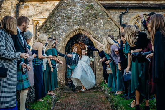 Wedding at Huntsham Court, Devon