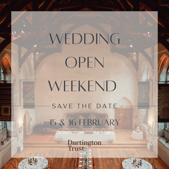 Wedding Open Weekend at Dartington Hall