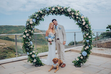 Wedding at Gara Rock, Devon