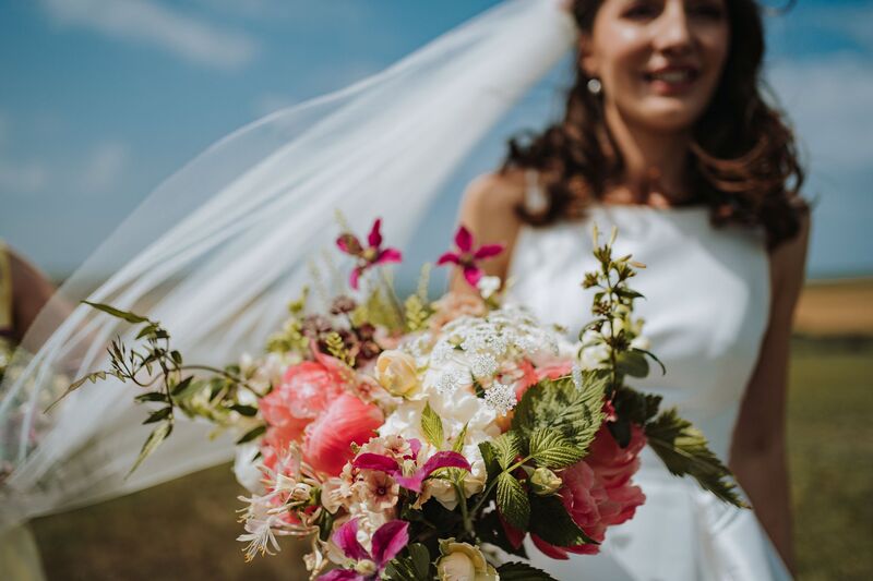 Wedding flowers Blossom & Kelp