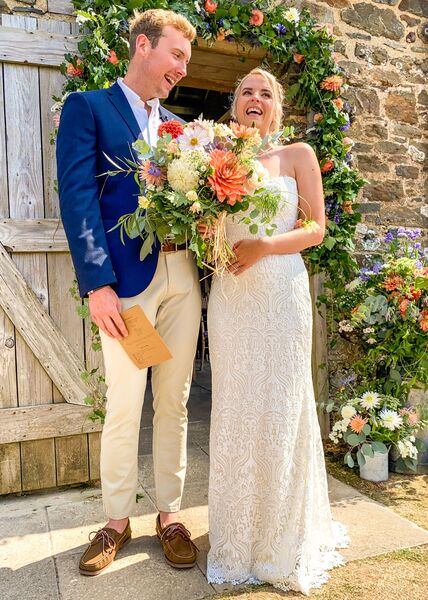 Wedding flowers Blossom & Kelp