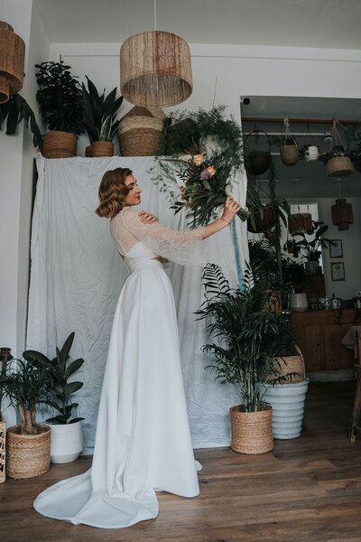 Botanical wedding styling 