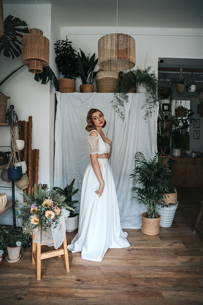 Botanical wedding styling 