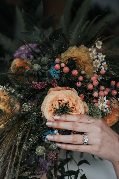 Botanical wedding styling 