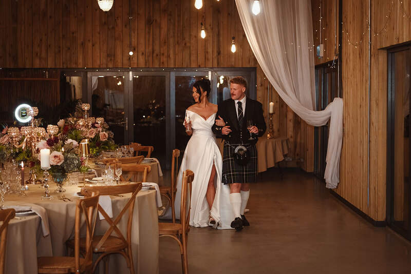 Stennack Farm Wedding Bride and Groom