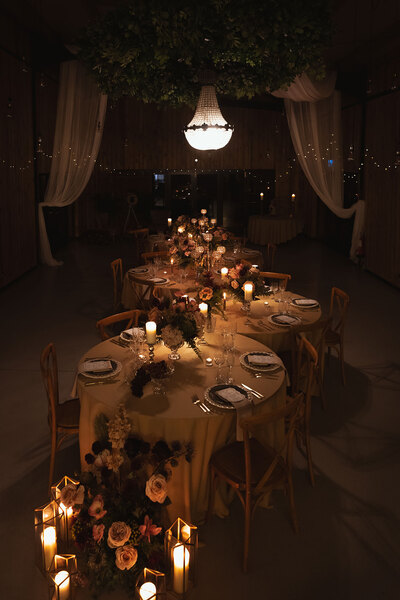 Stennack Farm Wedding Table Decor