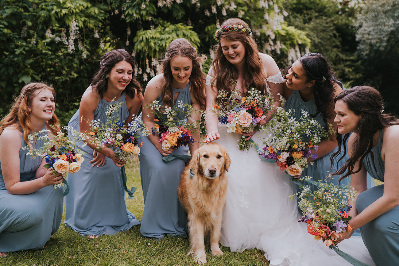 Real Wedding Grace Elizabeth Devon Haynes Bridesmaids