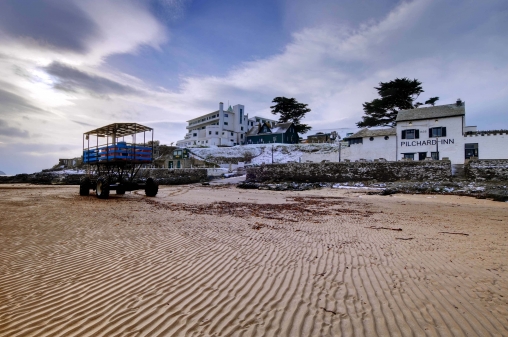 Burgh Island Winter Snow 2010n