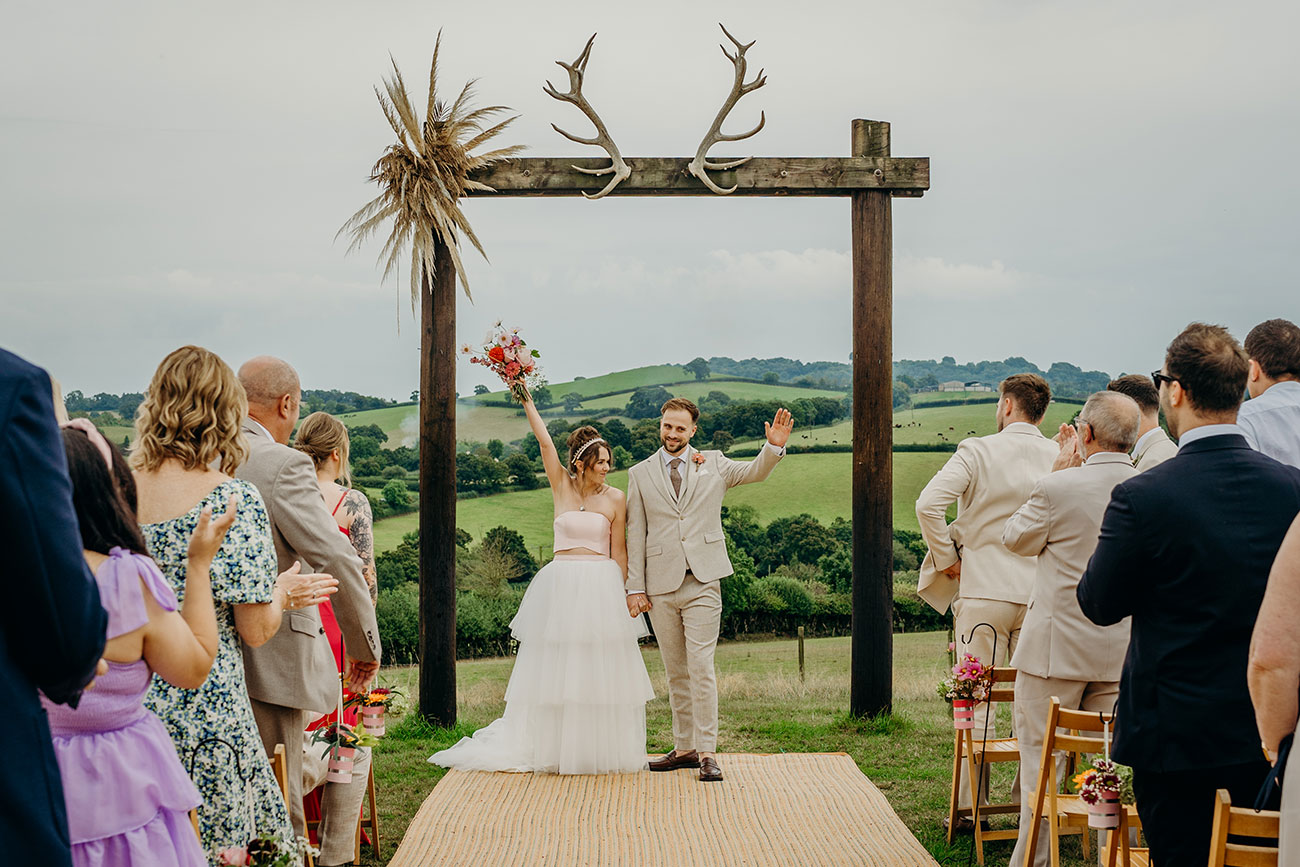 Deer Farm Tipi Wedding Rebecca And Tom 288