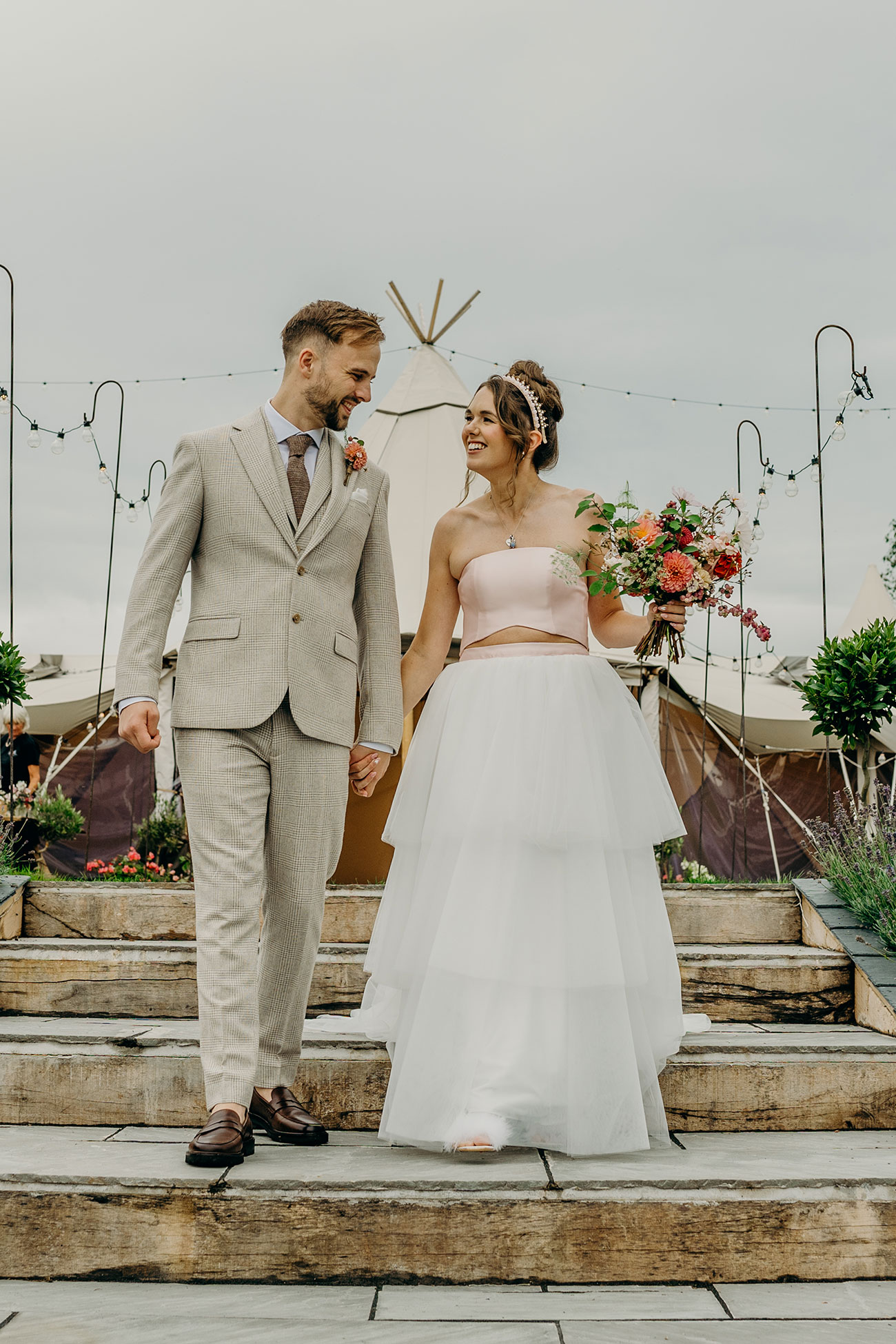 Deer Farm Tipi Wedding Rebecca And Tom 355