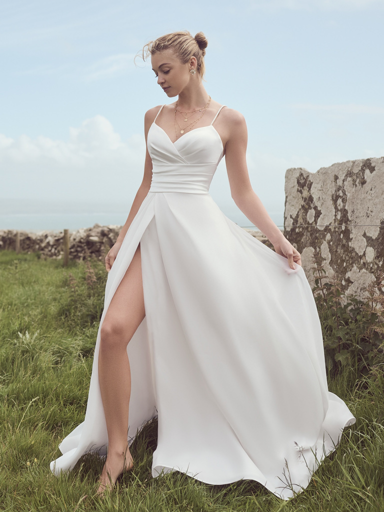 Large Rebecca Ingram Sophie A Line Wedding Dress 23RW100A01 PROMO6 IV