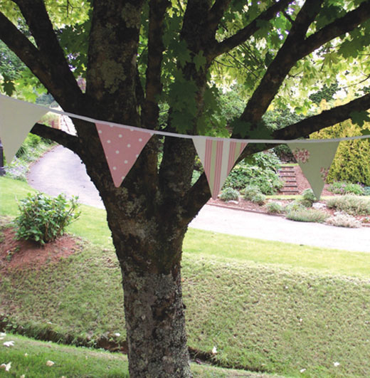 SUGAR COATED Bunting With L