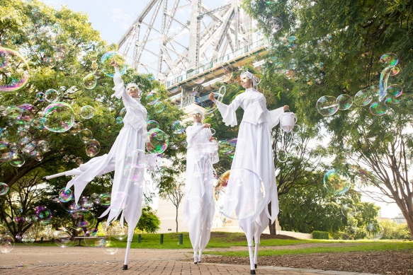 Scarlett Entertainment Stilt Walkers 2