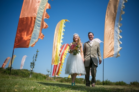 Festival Wedding Cornwall1