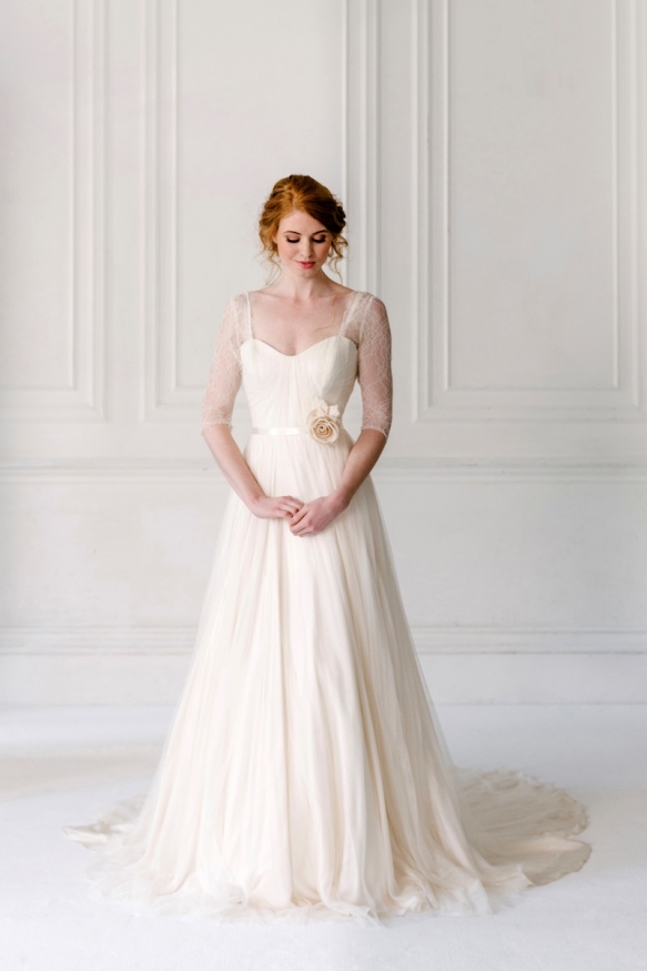 Nude Wedding Dresses4