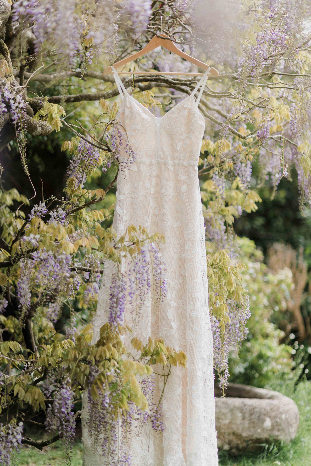 Sustainable Wedding Shoot Pentillie Castle Devon Dress